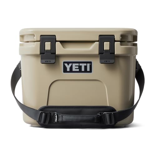 YETI Roadie 15 Hard Cooler with DoubleDuty Shoulder Strap