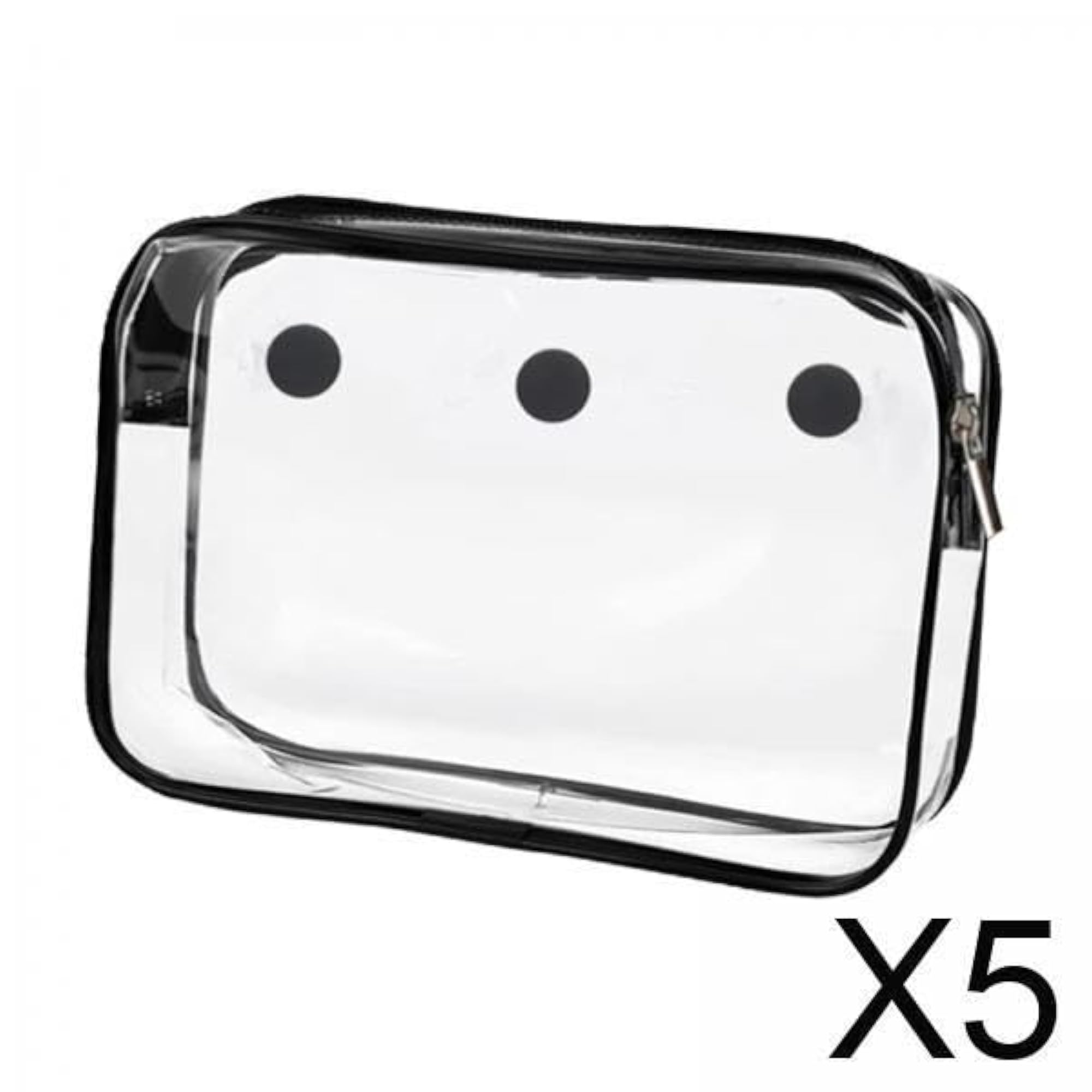 5xClear Inner Bag Makeup Bag for Outdoor Travel