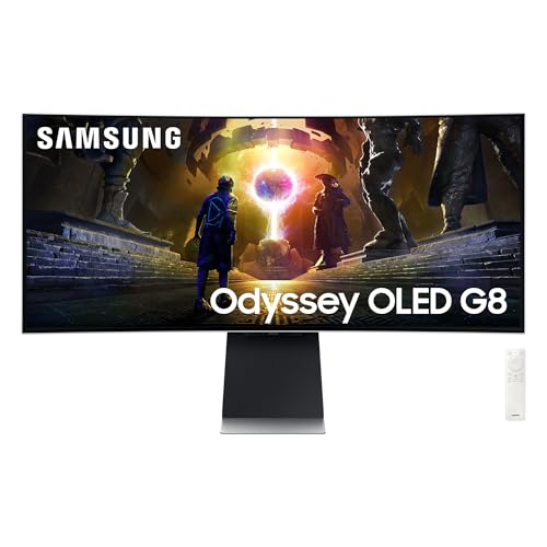 Samsung Odyssey OLED G8 S34DG850SU - Serie G85SD - Monitor OLED - Smart - Gaming - curvo - 86,4 cm (34')