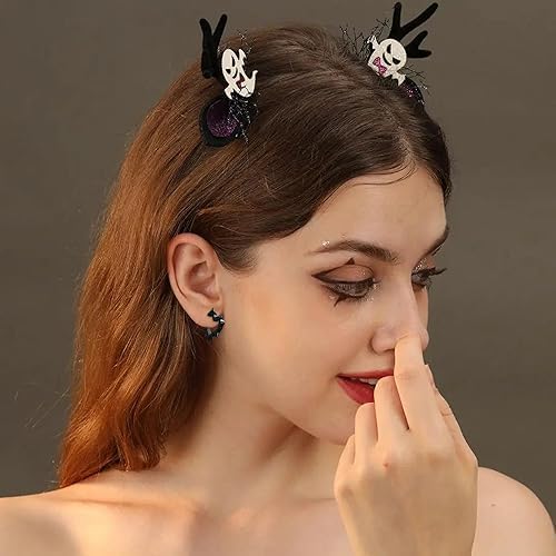 Spike Earrings for Woman, Heart Punk Hoop Earrings, Y2k Emo Accessories Gothic Earrings Jewelry, Gothic Grunge Earrings New Year Christmas Jewelry Gifts for Women Men - Image 5