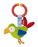 Tolles Design, Weiches Material in kräftigen sigikid-Farben - Zahlreiche Details zum Greifen: Flügel, Schwänzchen, Schnabel und geknotete Füßchen