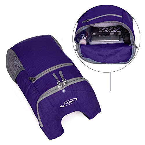 Image of G4Free Lightweight Packable Hiking Backpack for Men Women Small Hiking Daypacks Foldable Shoulder Pack Casual Outdoor Bag 11L