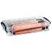 Really Useful Box Plastic Storage Box, 0.55 Liter, 8 1/2" x 4" x 1 3/4", Clear