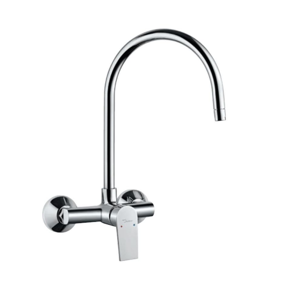 Jaquar Aria Sink Mixer - Wall Mounted Chrome -1