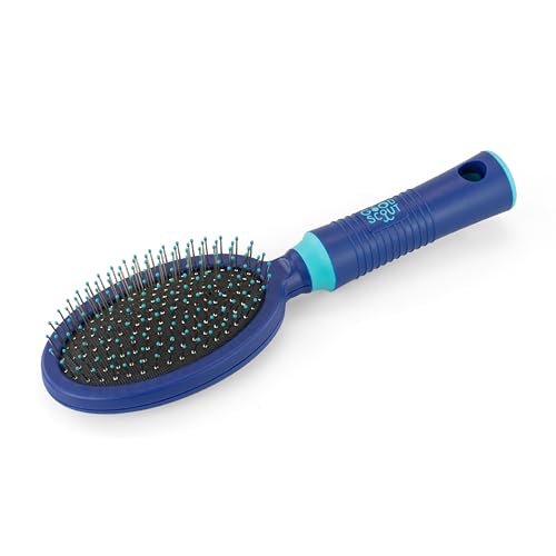 Good Scout Soft Steel Tip Brush, Best Deshedding Tool for Dogs & Cats, Gentle, Safe & Effective Pet Grooming Tool for Long & Short Haired Animals
