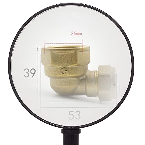 Fit Tube OD 15mm x 3/4