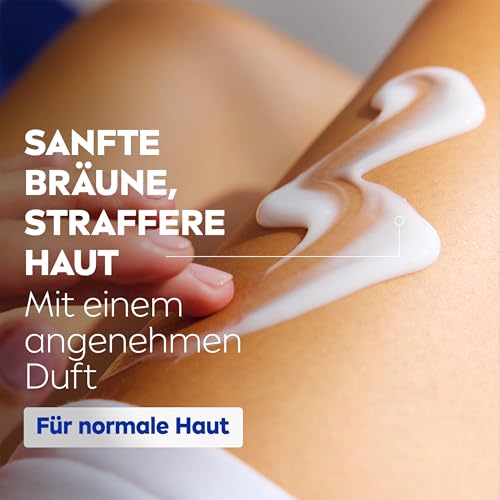 NIVEA Body Lotion Q10 Straffend + Bräunend, Pflege für eine sanfte Bräune mit frischem Sommerduft, Anti-Age Hautpflege mit Q10 für straffere Haut in 10 Tagen (200 ml) – Bild 6