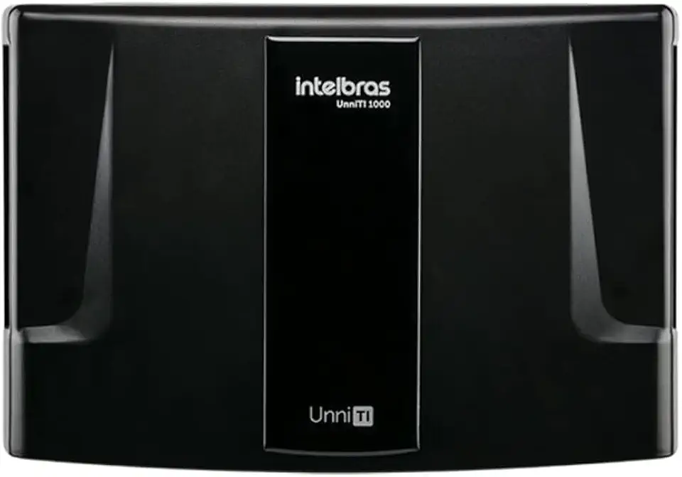 Central Telefônica UnniTI 1000 Híbrida VoIP, Gateway Integrado, Até 250 Ramais IP, 50 Troncos IP, Gerenciamento Web e DISA Multinível para Empresas