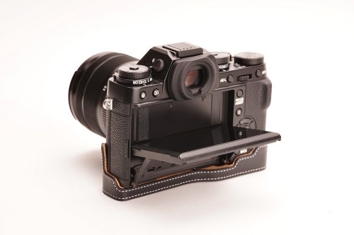 Étui Fujifilm X-T1 cuir noir pour protéger le boîtier des chocs - 4