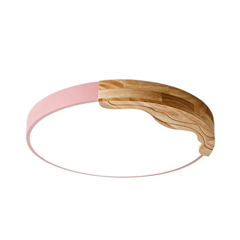 Source de lumière LED plate et puissante pour plafonnier en bois