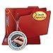 Smead Pressboard Fastener File Folder with SafeSHIELD Fasteners, 2 Fasteners, 1/3-Cut Tab, 2