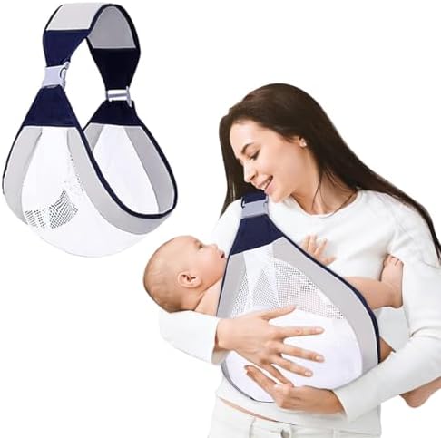 Fascia Porta Bebè Multifunzionale ZOPJUMA - Per Neonati 0-36 Mesi, Tessuto Traspirante, Regolabile, Fino A 15kg - 5