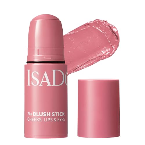 Isadora The Blush Stick 42 Rose Perfection - Blush in Stick, Multiuso, Formula Cremosa, Finish Fresco e Naturale, Vegan