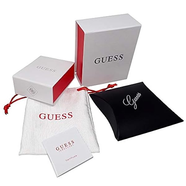 Guess Kvinna ingen metall typ annan form inte en ädelsten örhängen UBE28082