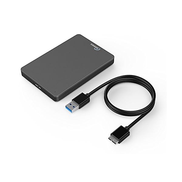 Sonnics 500GB Dunkelgrau Externe tragbare Festplatte USB 3.0 super schnelle Übertragungsgeschwindigkeit für den Einsatz mit Windows PC, Apple Mac, XBOX ONE und PS4 Fat32 – Bild 6