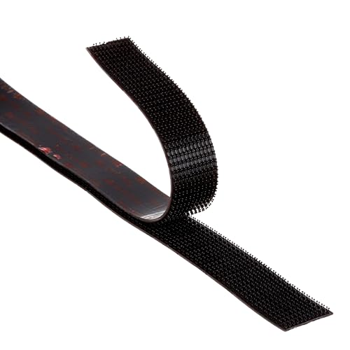Image of 3M Dual Lock Reclosable Fastener MP3551CF /MP3552CF, Black, 1 in x 5 yd, Type 400 /170, 1 Pack