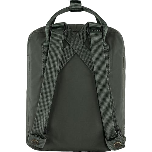 Fj&auml;llr&auml;ven Kanken Mini Backpack - Compact Everyday Carry, Durable Vinylon Fabric - Travel, Forest Green