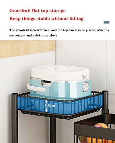 Étagère de rangement rotative pour optimiser les petits espaces