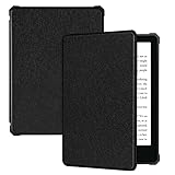 Funda para Kindle Paperwhite 11ª Gen 2021 - Tablet Protectora para el Kindle Paperwhite de 6.8", Fino y Ligero y para el Kindle Paperwhite Signature Edition de Dormir/Despertar Automático (Negro)