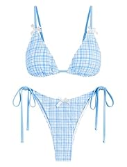 3-gingham Blue