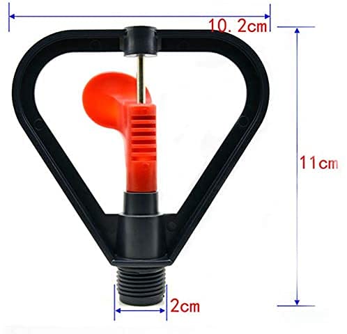 Irrigatori da Giardino Automatico Butteryfly Rain Shape Water Sprinkler Head 360° Rotary Irrigazione del Prato Yard Garden Watering Tools Famiglia 5 Pezzi 802