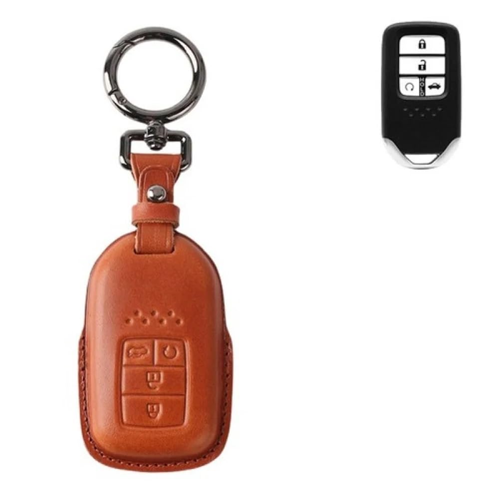 para Llave de Coche Funda para Llave de Coche para Accord, para Odyssey, para Pilot, para Fit para Civic(Black)