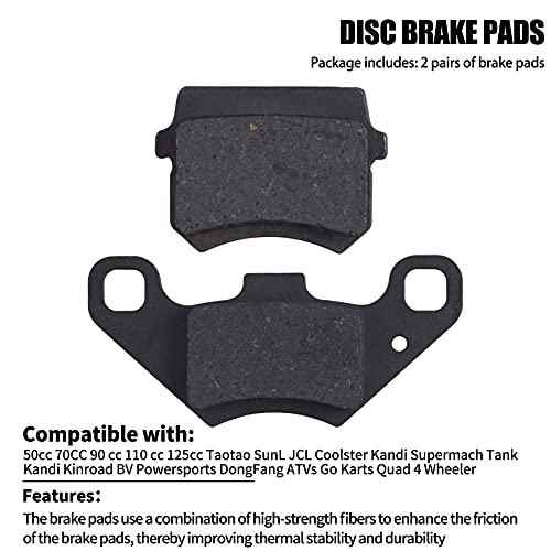 Mwmnun US-SCP-53 Disc Brake Pads Compatible thumb #2