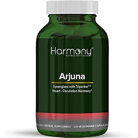 Arjuna Supreme – Synergized with Triperine - HIghest Potency Maximum Bio-activity Liposomal Dr. Gumman's Harmony Nutraceuticals Herb for Cardiovascular Support – 120 Vegan Capsules Cover