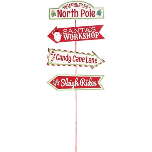 Fun Express North Pole & Santa's Workshop Directional Christmas Yard