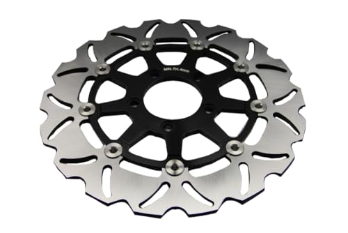 Disques de frein avant Wave flottants 310mm anti-voilage pour Kawasaki KLV 1000