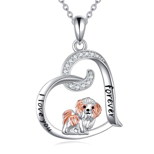 24 Best Gift Ideas for Shih Tzu Lovers in 2026 7 Shih Tzu Heart Pendant Necklace