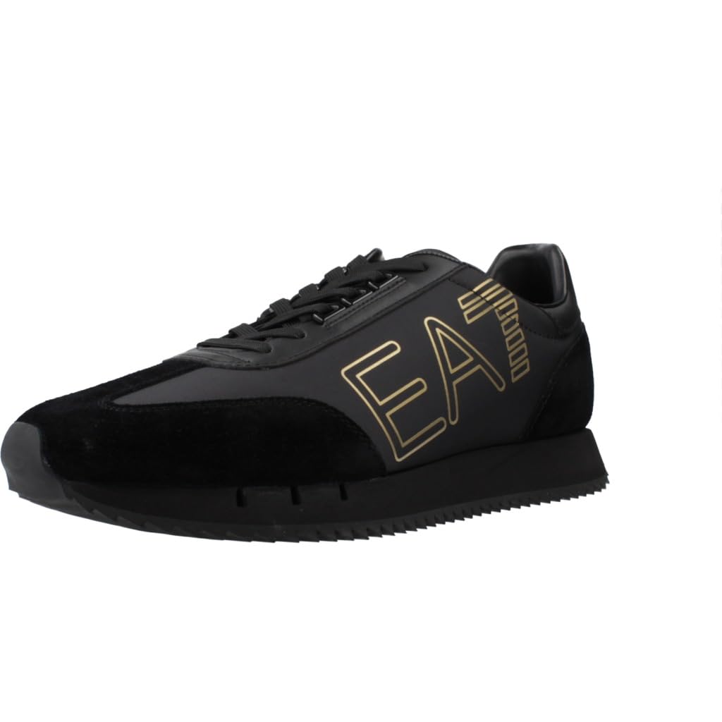 Emporio ArmaniEA7 Men Vintage Sneakers Black