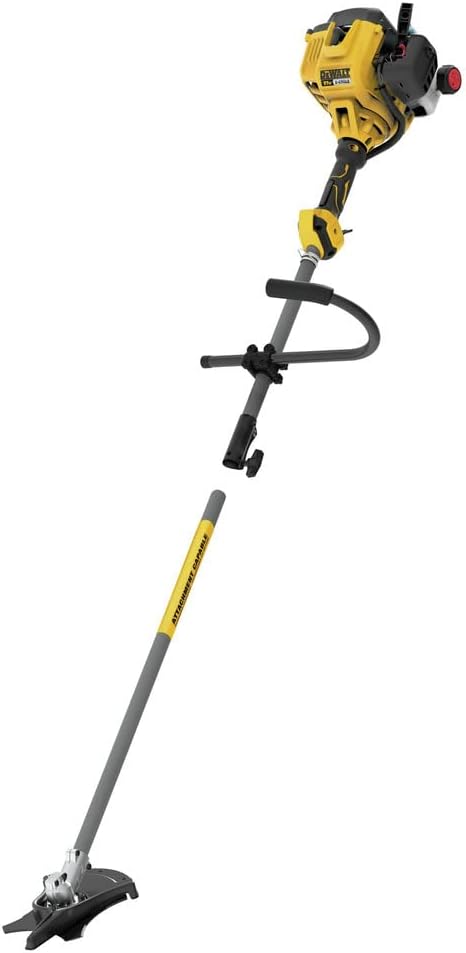 DEWALT Brush Cutter Gas Powered, 27cc, 17-inch, Attachment Capable (DXGST227BC)