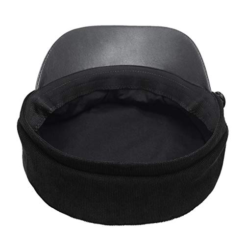 Wetoo Women Newsboy Hat Cap For Ladies Visor Beret Hat Black #TOP3
