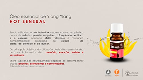 OLEO ESSENCIAL HOT SENSUAL AKMOS - YLANG YLANG