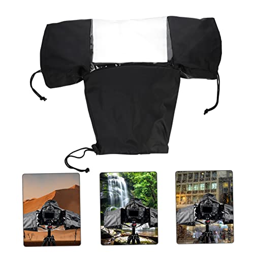 Funda para cámara impermeable HOMSFOU con mangas de tejido PPE para lentes 5