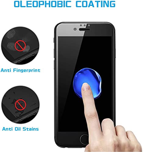 Image of STP FEEL [2 Pack Military Grade Premium Tempered Glass For iPhone 6 / iPhone 6S (4.7 Inch) Edge to Edge Super Tough 9H Hardness Screen Protector Guard with Easy Installation Kit