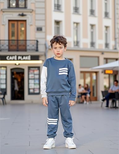 Boys Clothes Long Sleeve Sweatshirt and Pants 2PCS Sweatsuits Winter Boys Outfits 2-8 Years2