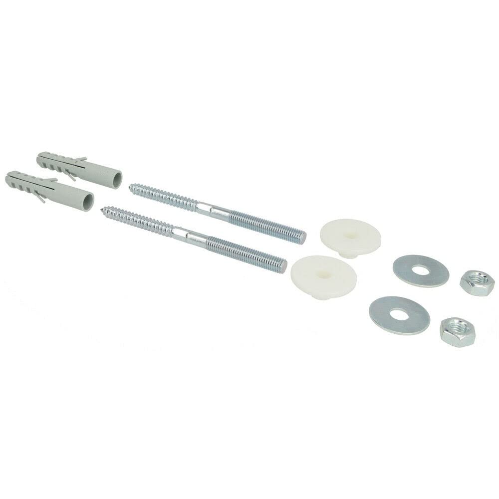 Waschbecken-Befestigungssatz Von ASW - Halterung Mit M10 X 140 Mm Schrauben, Weiß