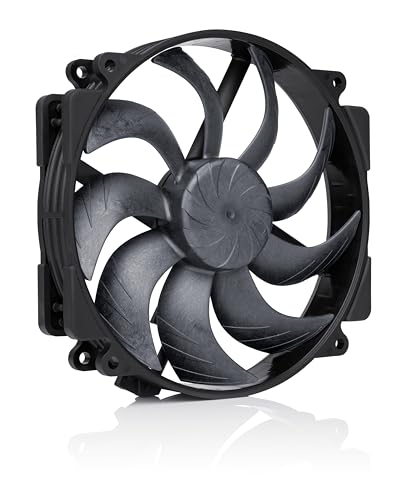 Noctua NF-A14x25r G2 PWM chromax.black ventilador de ordenador 140mm silencioso para caja