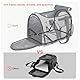 Ownpets Transportbox Katze faltbar Transporttasche, Faltbare Katzentasche, Verstärktes Faltgestell mit Einstellbar Schultergurt Katzenbox, Flugtransportbox, Zusammenklappbare Reisetasche, 45*30*31cm