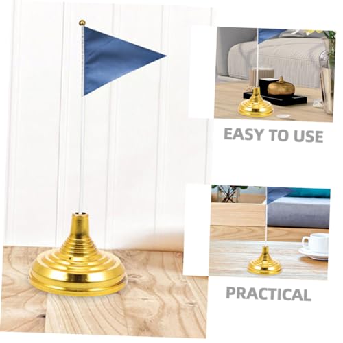 Support de drapeaux miniatures Angoily lot de 3 ensembles de 30 pièces pour table
