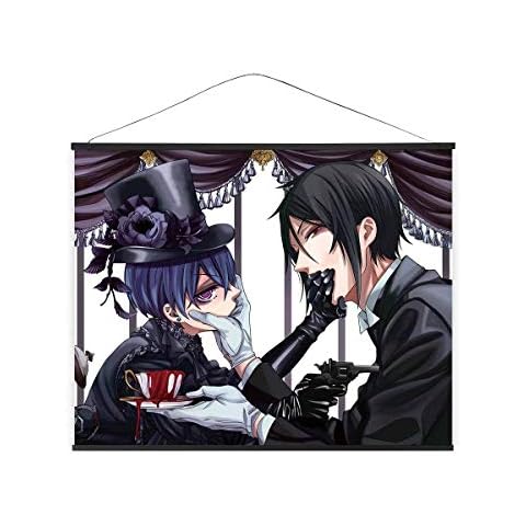 Cuadro enrollable de tela CoolChange XXL Black Butler Cover