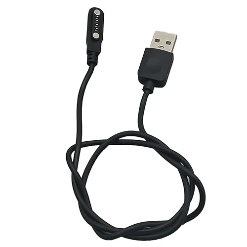 Miniatura 7 de Cargador universal magnético para reloj inteligente, accesorios de reloj inteligente de 4 pines, cargador de repuesto de succión magnética para