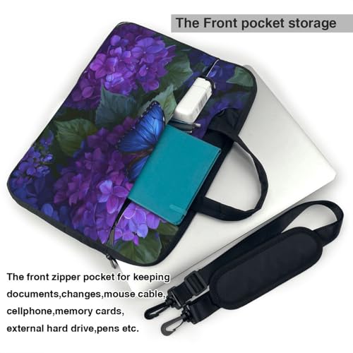 Bolsa para laptop impermeable 14 pulgadas con correa y asa miniatura 6