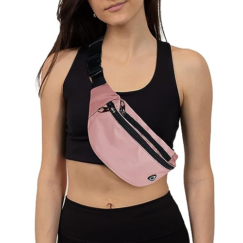 Image of Fanny Packs for Men and Women, Water-Repellent Sports Waist Pack Bag for Travel Hiking Running Hands-free