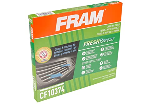Fram Fresh Breeze Cabin Air Filter With Arm & Hammer Baking Soda, Cf10374 For Dodge/Toyota Vehicles #TOP3