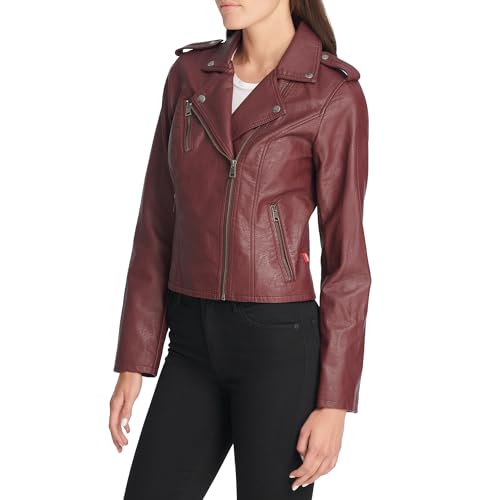 Image of Levi's Women's Classic Faux Leather Moto Jacket