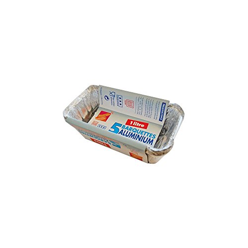 ELBE Barquette Alu 1L + Couv. X5, Voir Descriptif