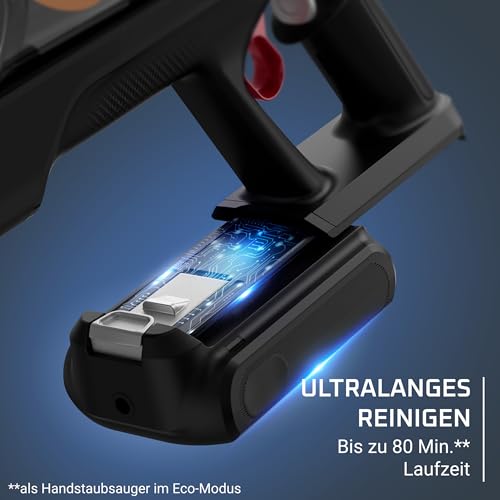 Rowenta X-Force Flex 9.80 kabelloser Akku-Stabstaubsauger, 100 AW, LED-Düse – Ansicht 4